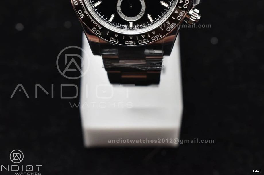Movement Black 1:1 VS Daytona Dial Steel SBF 126500 Rolex 904L in Factory SL4801 0801
